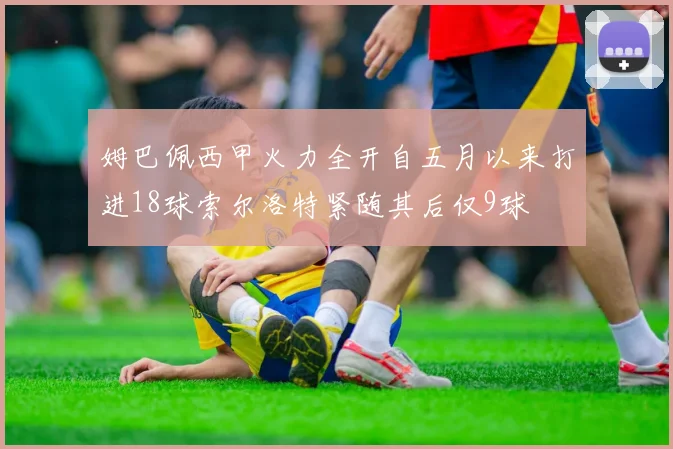 姆巴佩西甲火力全开自五月以来打进18球索尔洛特紧随其后仅9球